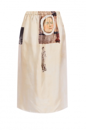 Printed silk skirt, zdjęcie 1 Printed silk skirt od Marni